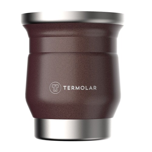 Cuia de Inox "Tupi" Bronze Termolar 250 ml