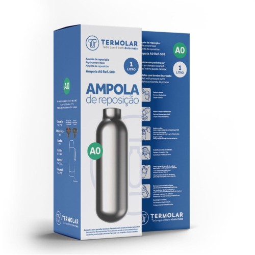 Szklany wkład "Recambio Ampolla" do termosów Termolar 1l