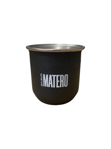 Mate Inox "Matero" Marwal Negro 190 ml