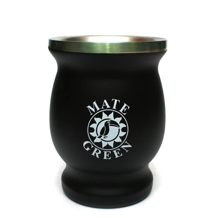 Naczynie Termomate Mate Green "Black" 230 ml