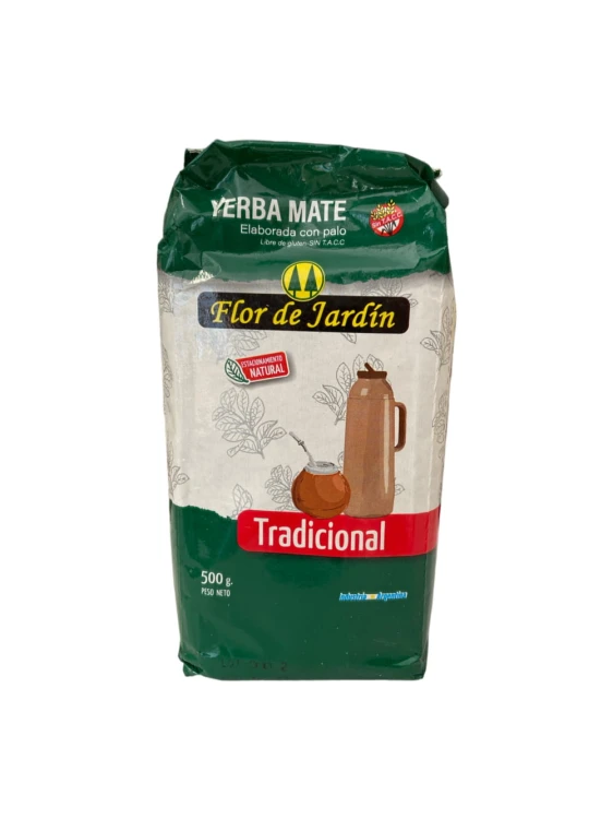 Yerba Mate Flor de Jardin Tradicional 500g
