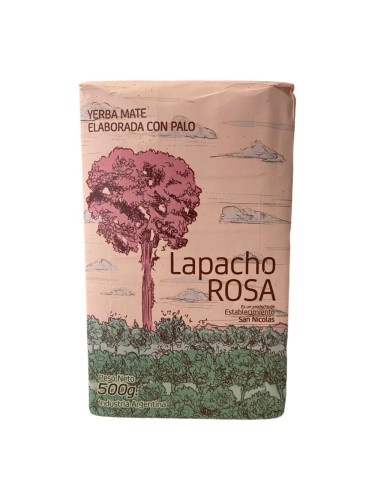 Yerba Mate Lapacho Rosa Tradicional 500g