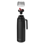 Termos Termolar R-Evolution "Negro" 1l INOX - system "click"