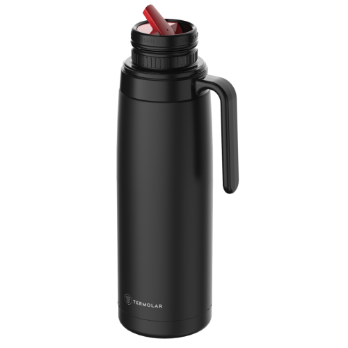Termos Termolar R-Evolution "Negro" 1l INOX - system "click"