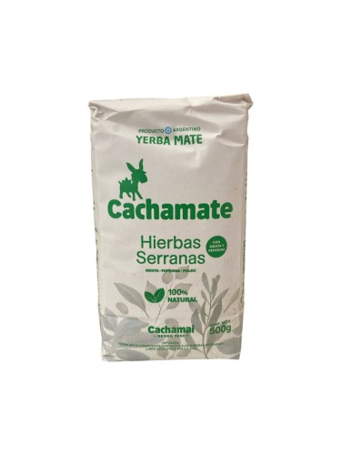 Yerba Mate Cachamate Hierbas Serranas 500g