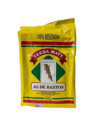 Yerba Mate As de Bastos Tradicional 500g