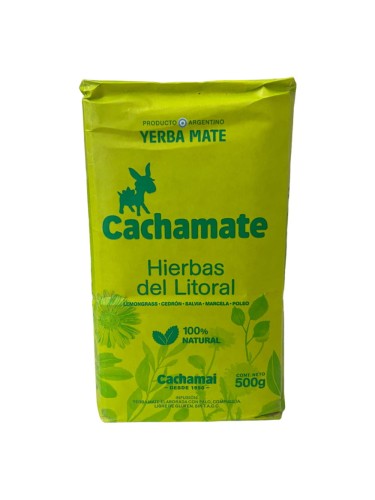 Yerba Mate Cachamate Hierbas del Litoral 500g