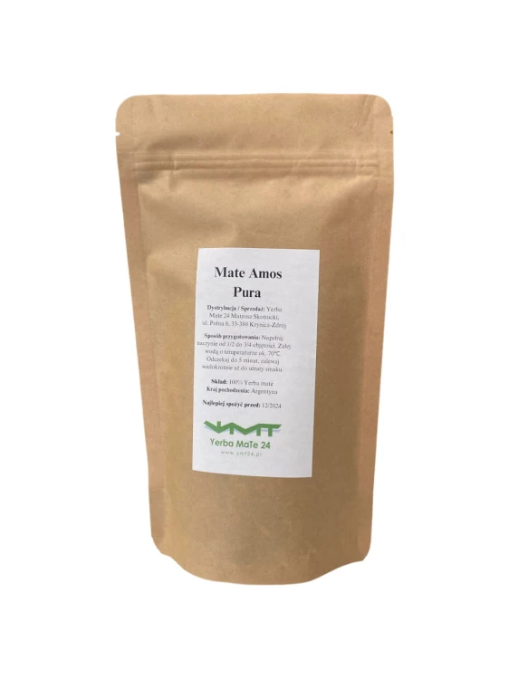 PRÓBKA Yerba mate Mate Amos Pura 100g