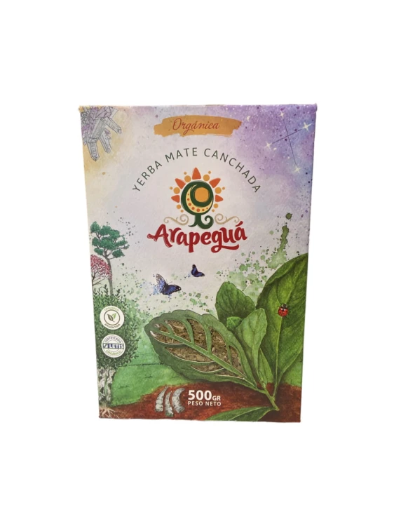 Yerba mate Arapeguá Canchada Organica 500g