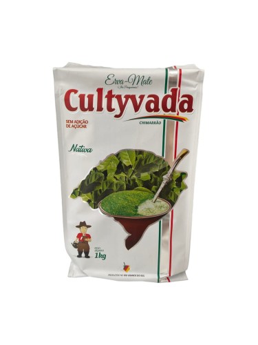 Erva Mate Cultyvada Chimarrao Nativa 1000g Vacuum
