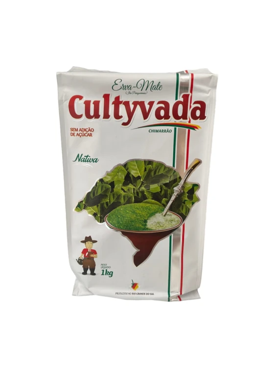 Erva Mate Cultyvada Chimarrao Nativa 1000g Vacuum