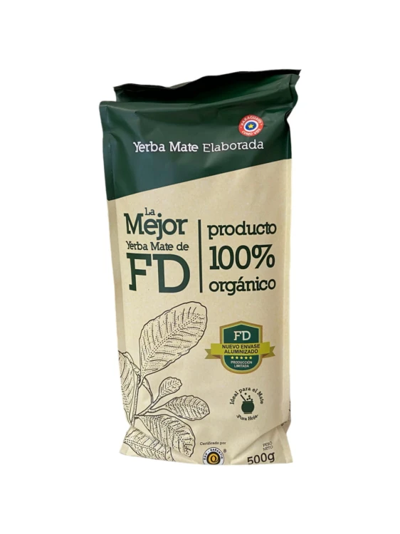 Yerba mate FD La Mejor bio 500g - poprzednia wersja opakowania