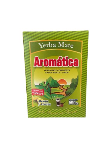 Yerba mate Aromatica Menta y Limon 500g