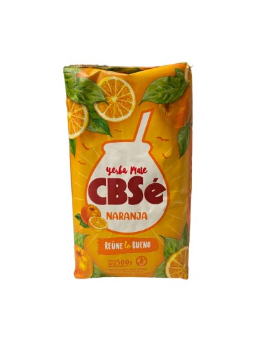 Yerba Mate CBSe Naranja (pomarańczowa) 500g