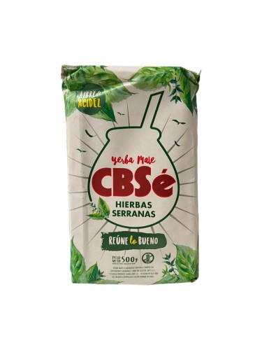 Yerba Mate CBSe Hierbas Serranas 500g