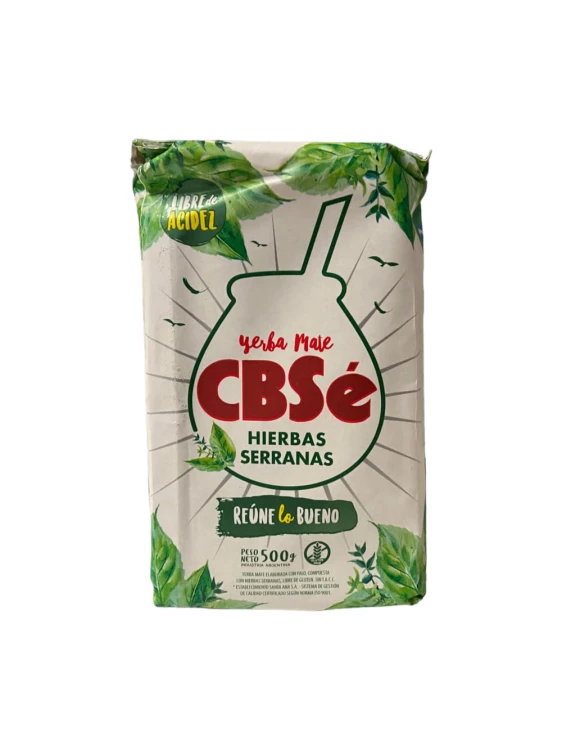 Yerba Mate CBSe Hierbas Serranas 500g