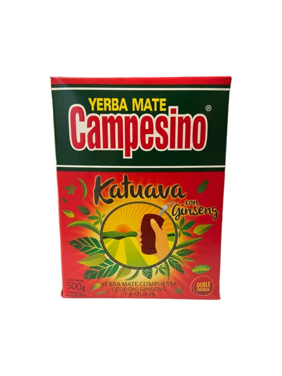 Yerba Mate Campesino Katuava Ginseng 500g