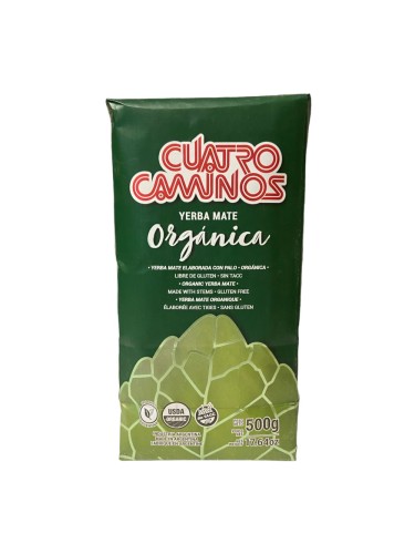 Yerba mate Cuatro Caminos Organica 500g