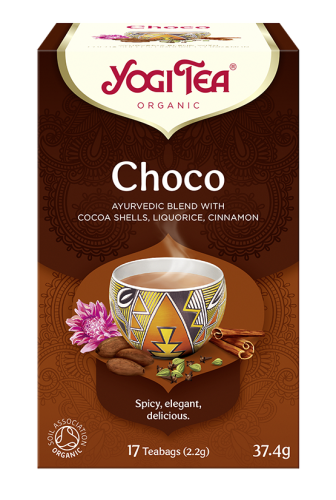 Ajurwedyjska herbatka Choco YogiTea Organic 17x2,2g