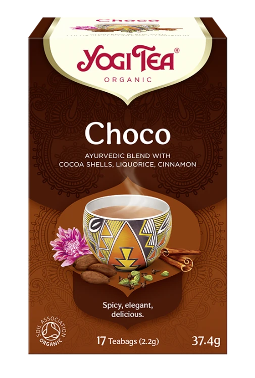 Ajurwedyjska herbatka Choco YogiTea Organic 17x2,2g