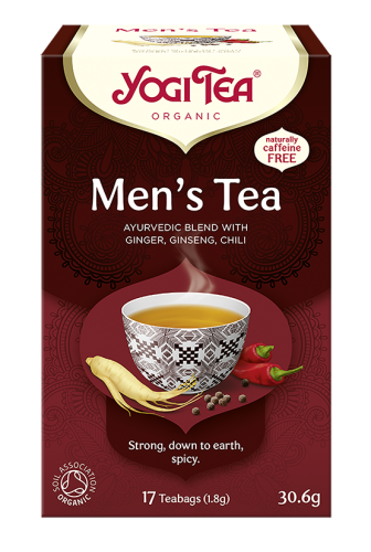 Ajurwedyjska herbatka Men's Tea YogiTea Organic 17x1,8g