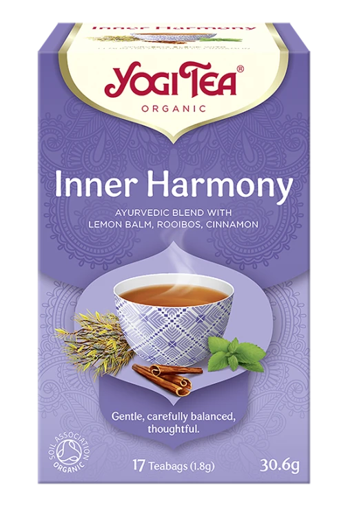 Ajurwedyjska herbatka Inner Harmony YogiTea Organic 17x1,8g