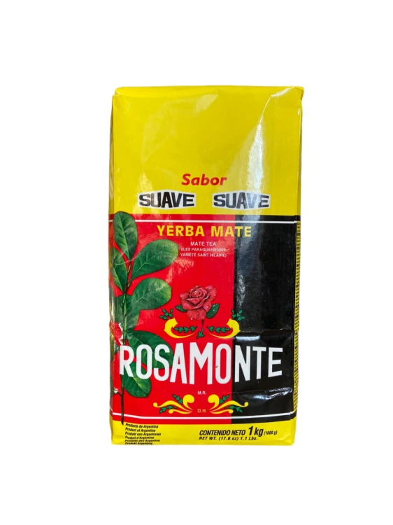 Yerba Mate Rosamonte Elaborada Suave 1000g