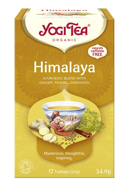 Ajurwedyjska herbatka Himalaya YogiTea Organic 17x2,2g