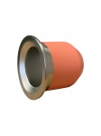 Naczynie Inox Camionero "Coral" 270 ml El Paisito - widok z boku