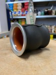 Naczynie Copita Ceramico Negro 200 ml - widok z boku