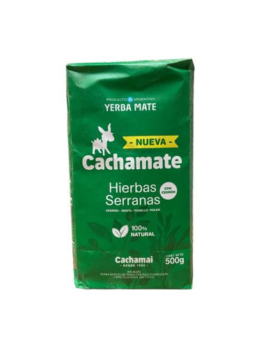 Yerba Mate Cachamate Hierbas Serranas Nueva 500g