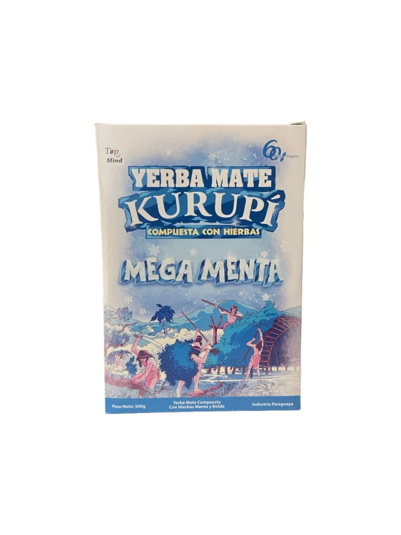 Yerba mate Kurupi Mega Menta 500g