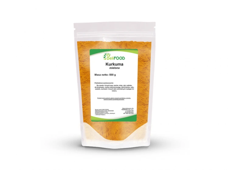Kurkuma mielona 500g DeliFood
