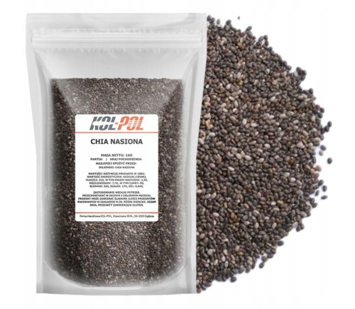 Nasiona Chia 1000g Kol-Pol