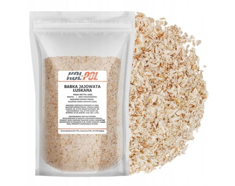 Łuska babki jajowatej 500g Kol-Pol