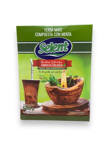 Yerba mate Selent Menta 500g