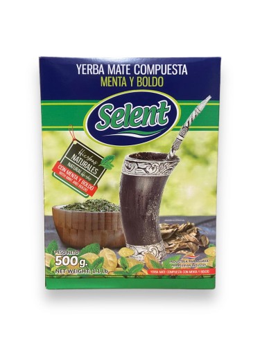 Yerba mate Selent Menta Boldo 500g