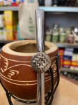 Bombilla nierdzewna La Mendocina - wzór chakana