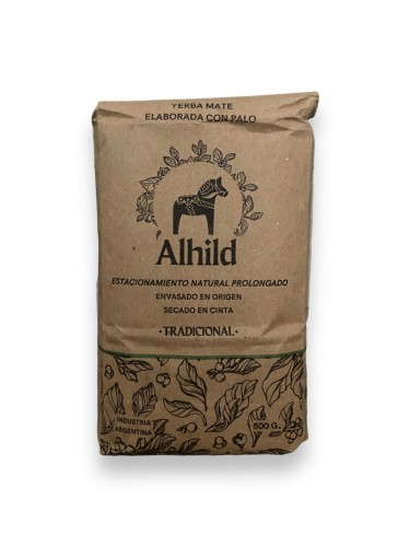 Yerba Mate Alhild Tradicional 500g - nowe opakowanie (2024)