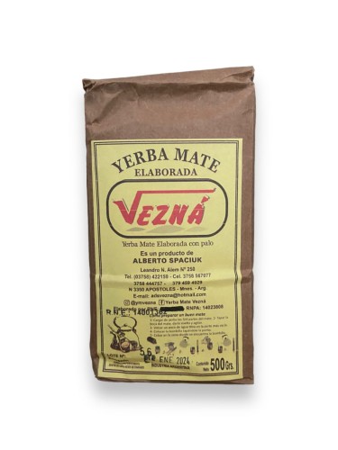 Yerba mate Vezna Tradicional 500g