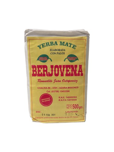 Yerba mate Berjovena Tradicional 500g