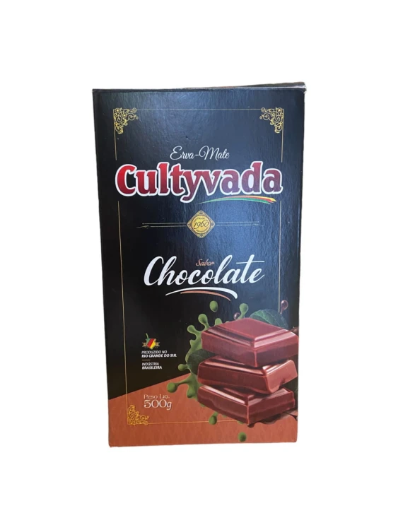Erva Mate Cultyvada Chimarrao Chocolate 500g Vacuum