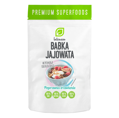 Babka jajowata - łupiny 150g Intenson