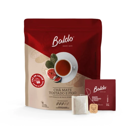 Yerba mate Baldo Cocido Tostado Figo 10 x 2,5g