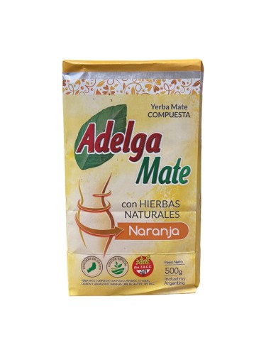 Yerba Mate Adelga Mate Naranja 500g