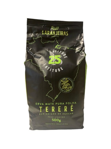 Erva mate Laranjeiras Terere Pura Folha 500g