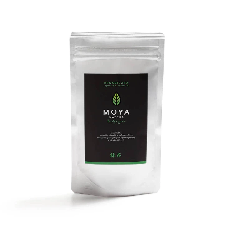 Bio Zielona herbata Moya Matcha "Tradycyjna" doypack 100g japońska