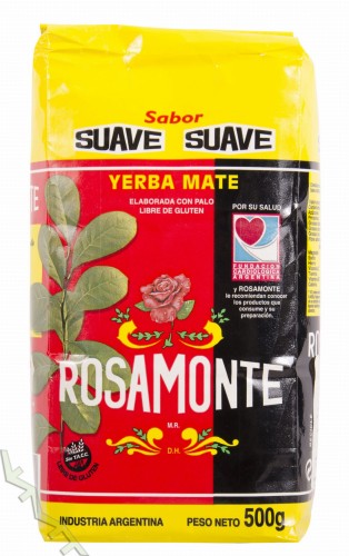 Yerba mate Rosamonte Sabor Suave