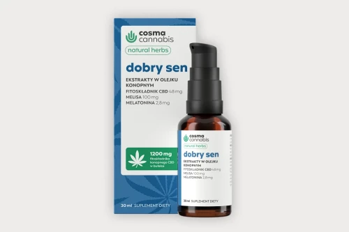 Olejek konopny "Dobry sen" 30 ml Full Spectrum
