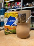 Zestaw prezentowy Taragui Naranja z naczyniem i rurką